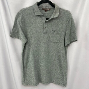 Michael Kors Mens Grey Polo Shirt Size Medium